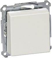 Розетка с заземлением без рамки Schneider Electric Merten System M 1-м. крышка полярно-белый картинка